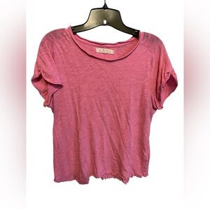 FREE PEOPLE SHORT SLEEVE TEE SHIRT